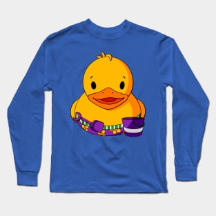 Beach Rubber Duck Long Sleeve T-Shirt